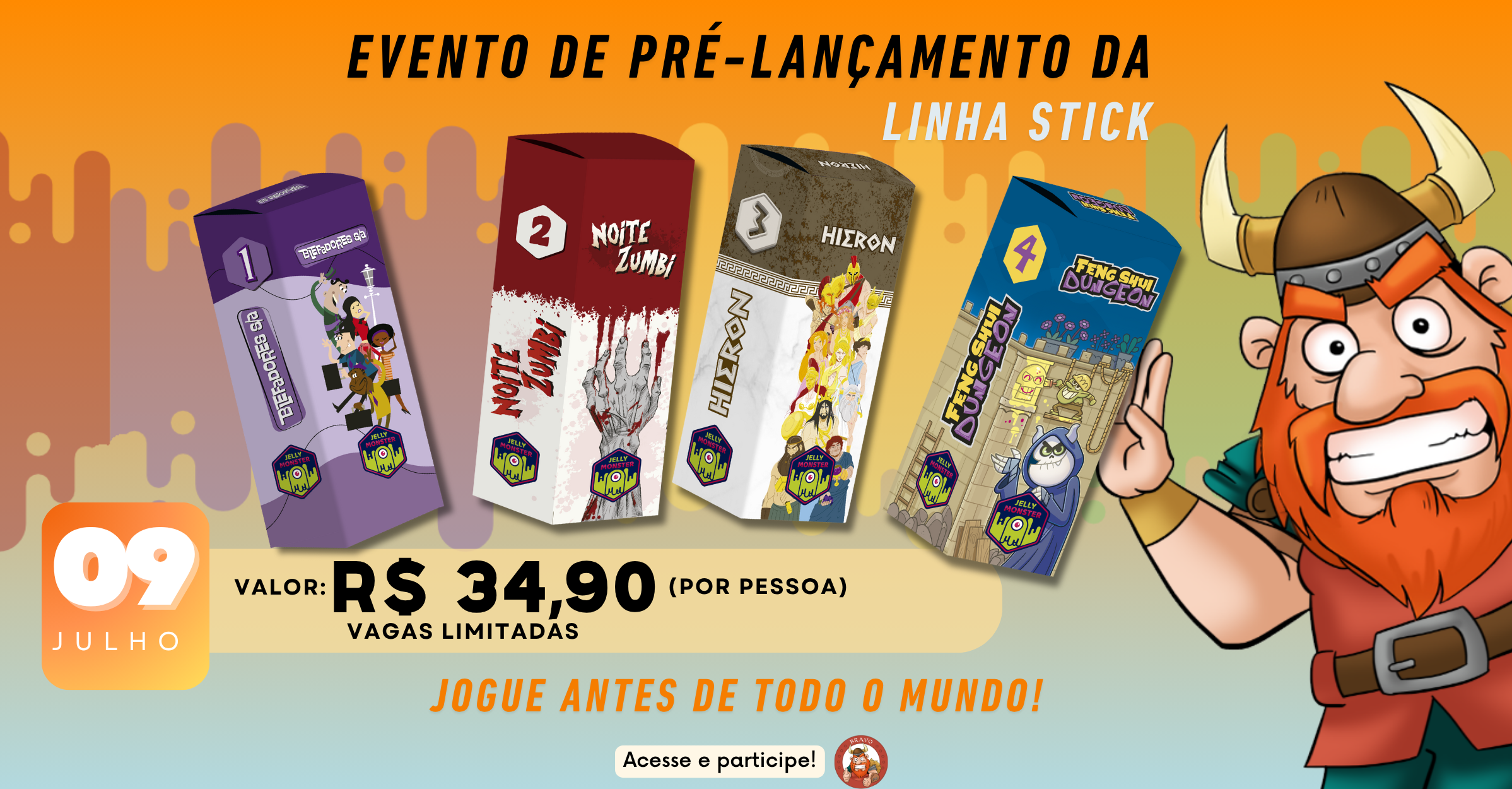 evento de pré lançamento
