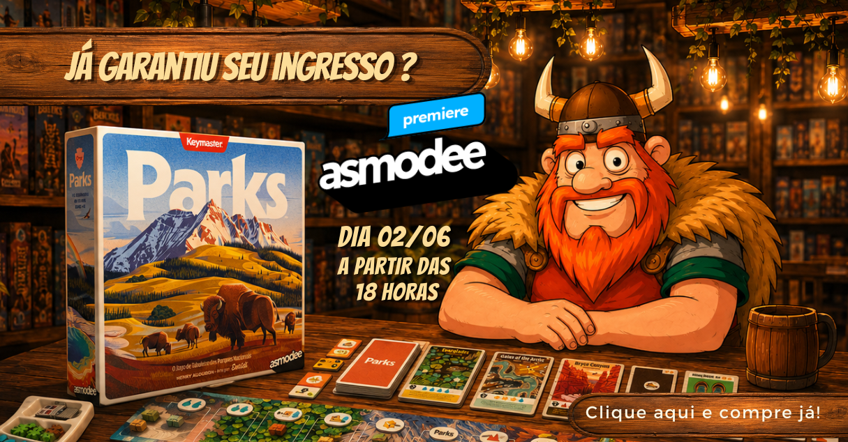 BANNER ASMODEE - PARKS BRAVO JOGOS