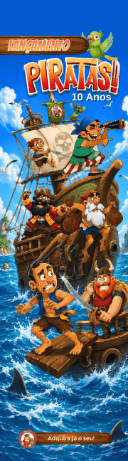 piratas - 10 anos