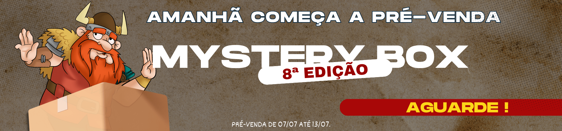 mystery box 8ª edição