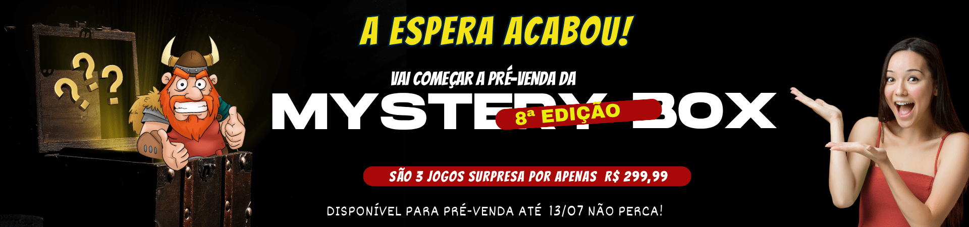 mystery box 8ª edição