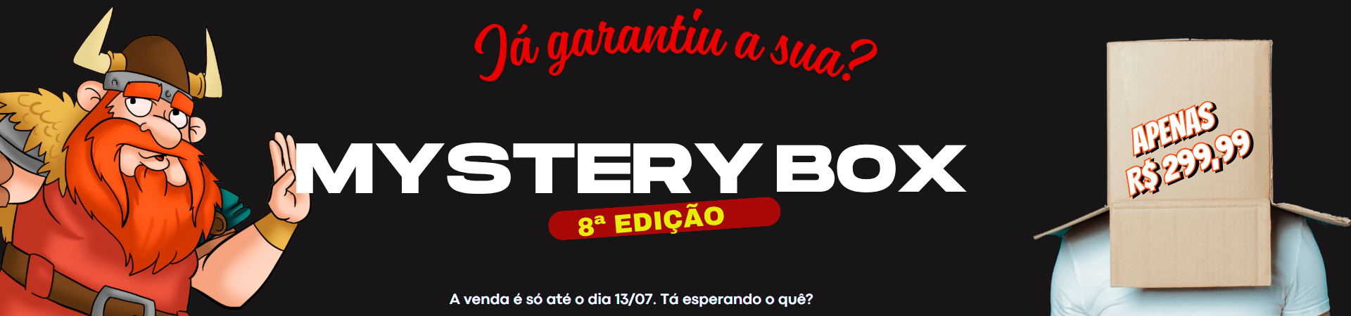 mystery box 8ª edição
