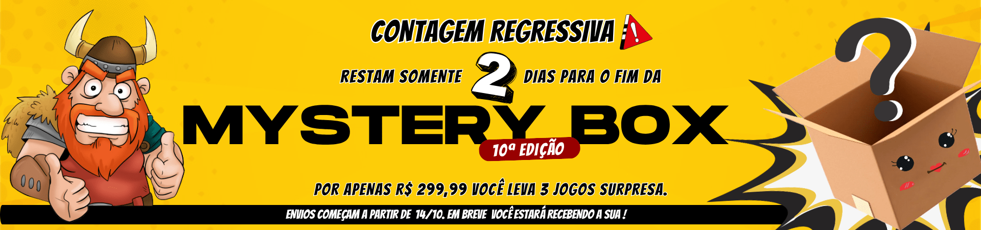 mystery box 2 dias