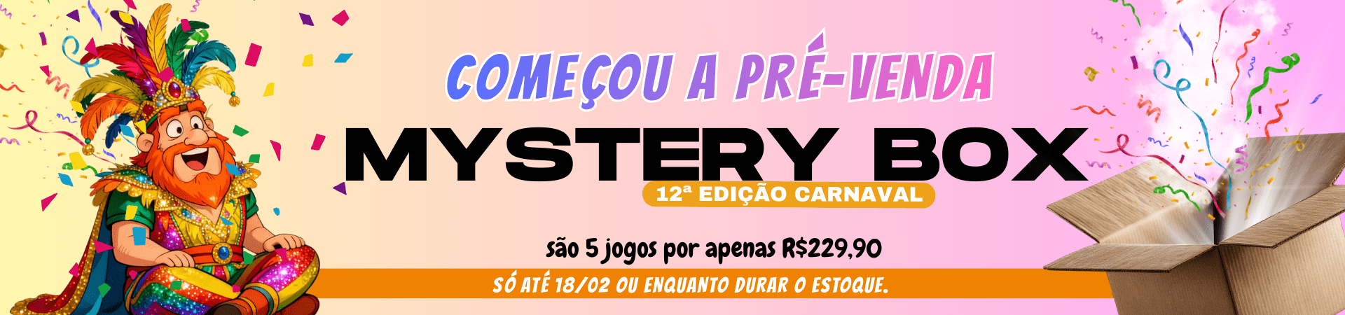 mystery box Carnaval