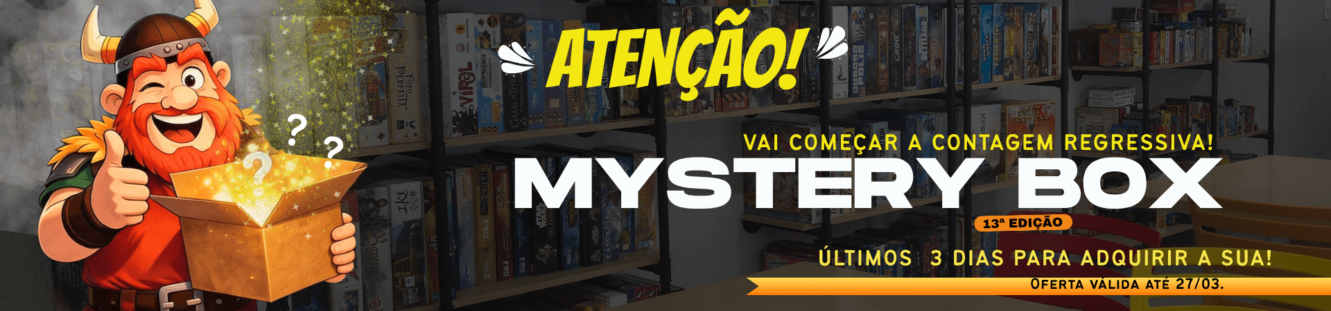 mystey box - 3 dias