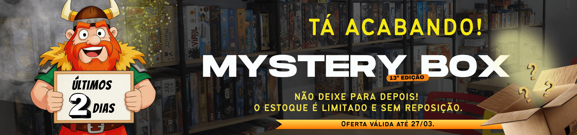 mystery box 2 dias