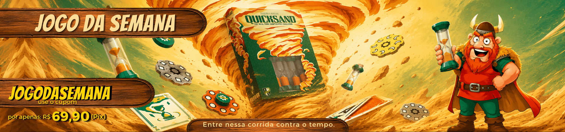 quicksand jogo da semana