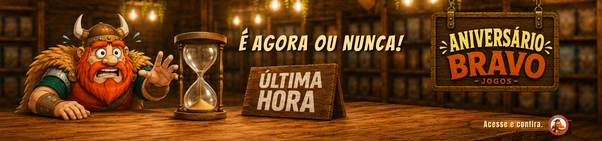 banner de aniversário - ultima hora