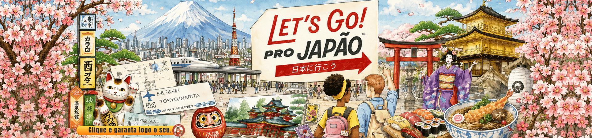 banner lets go pro japão