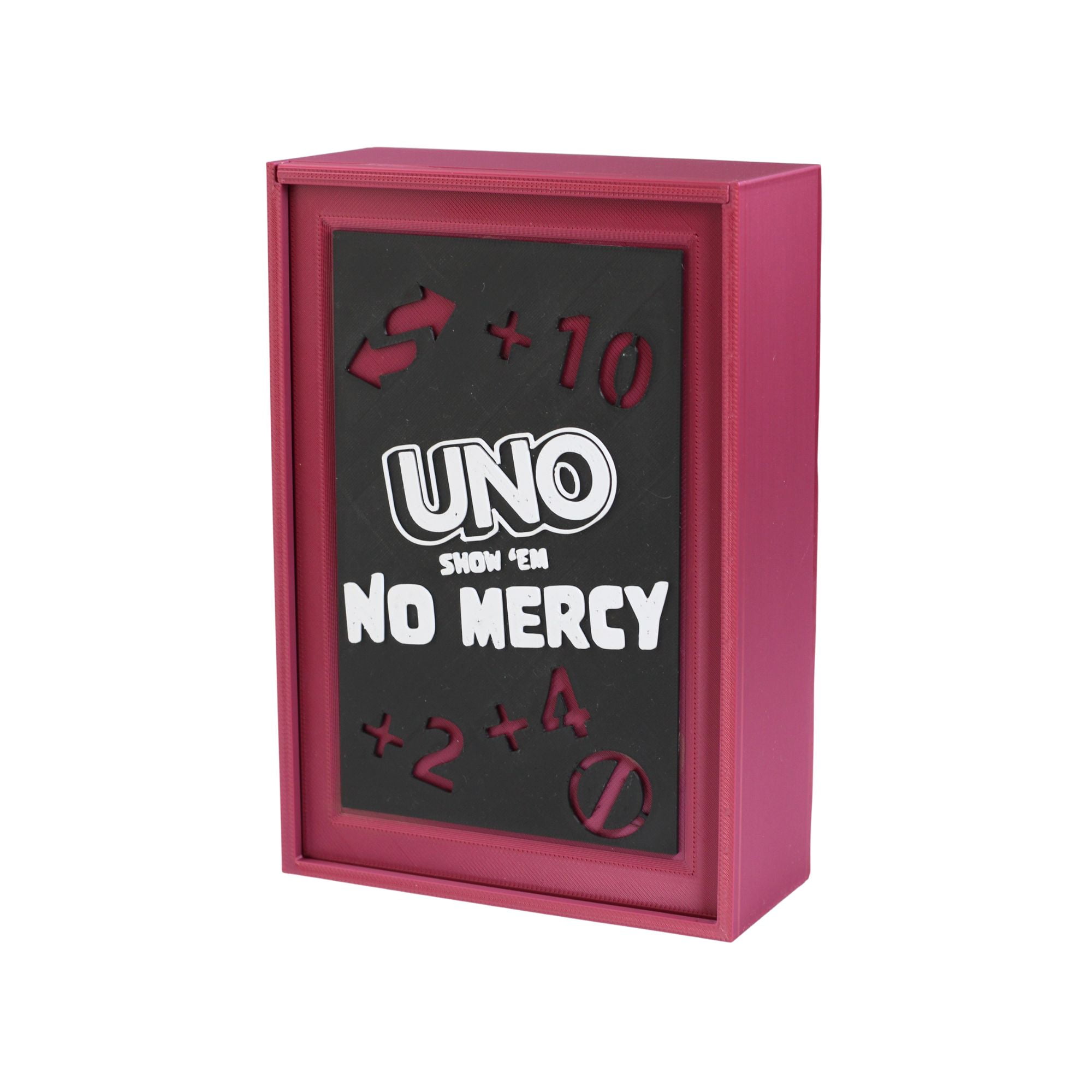 Caixa Organizadora Slider - Uno No Mercy - Bravo Jogos