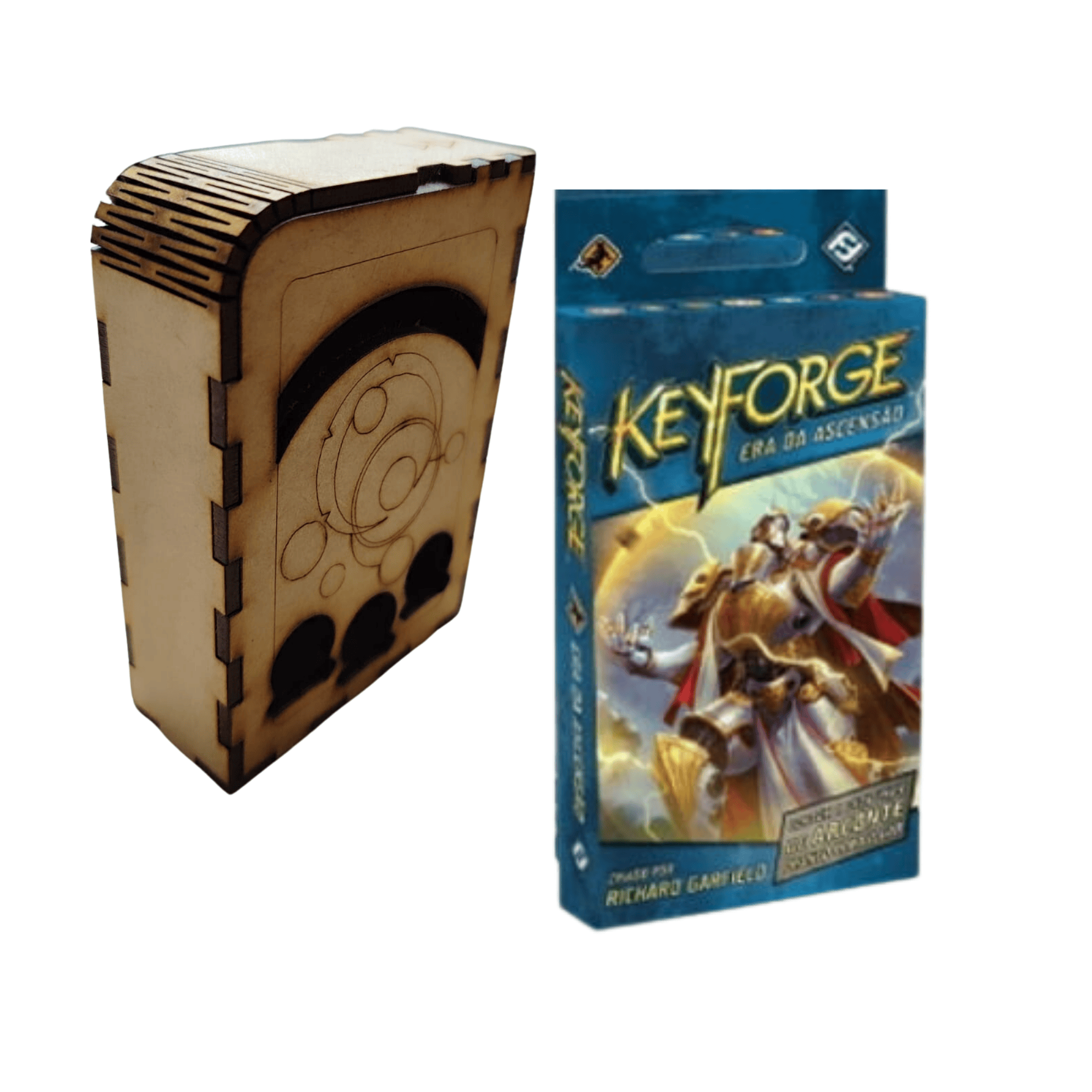 Deck Box para Keyforge + Deck keyforge grátis