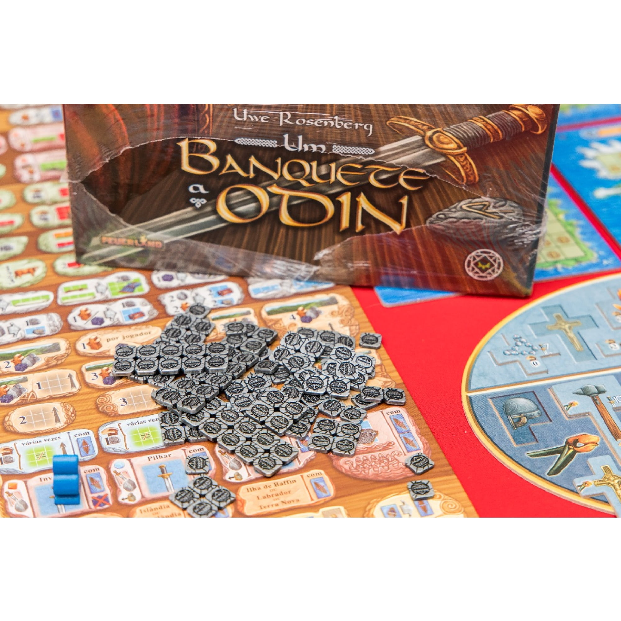 Kit de Moedas 3D Genéricas Para Jogos De Tabuleiro Board Game 80 peças