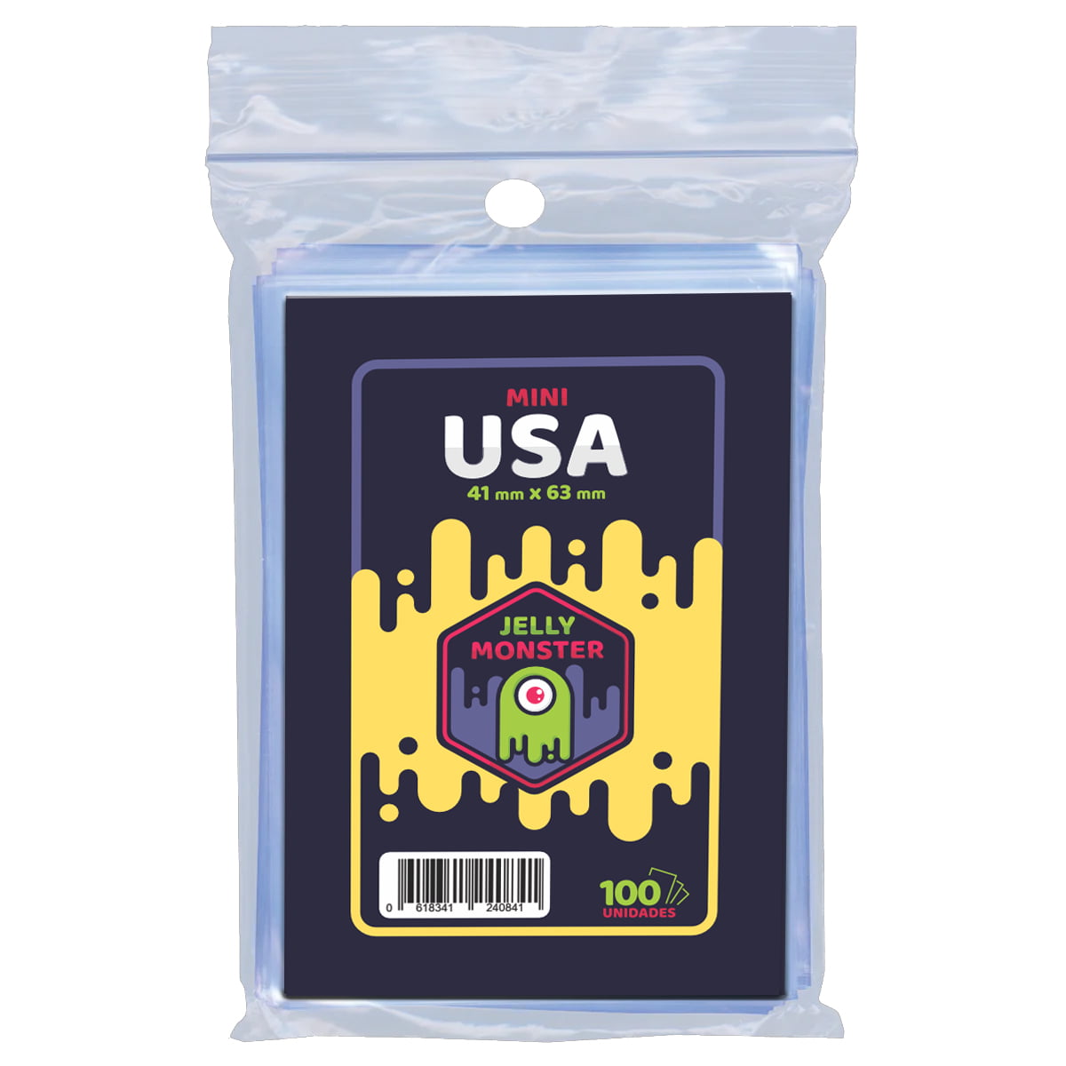 Sleeves Mini USA (41x63 mm) Jelly Monster