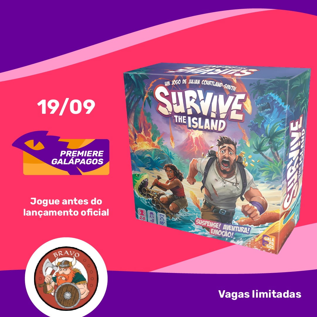 Inscrição Premiere Galapagos Survive The Island