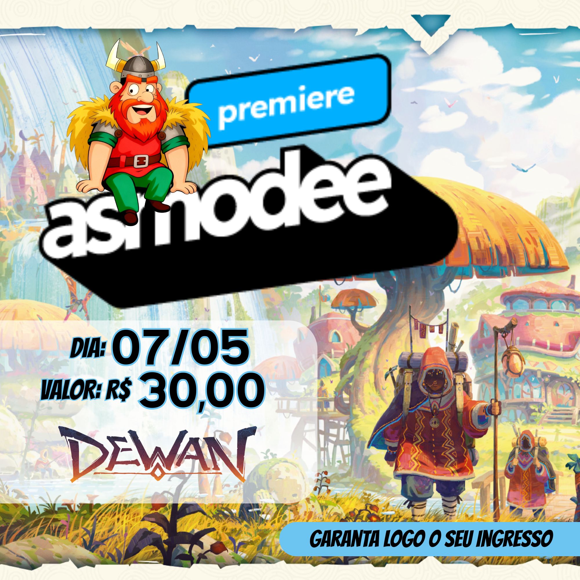 Inscrições Premiere Abril - 2026 - Jogo Dewan