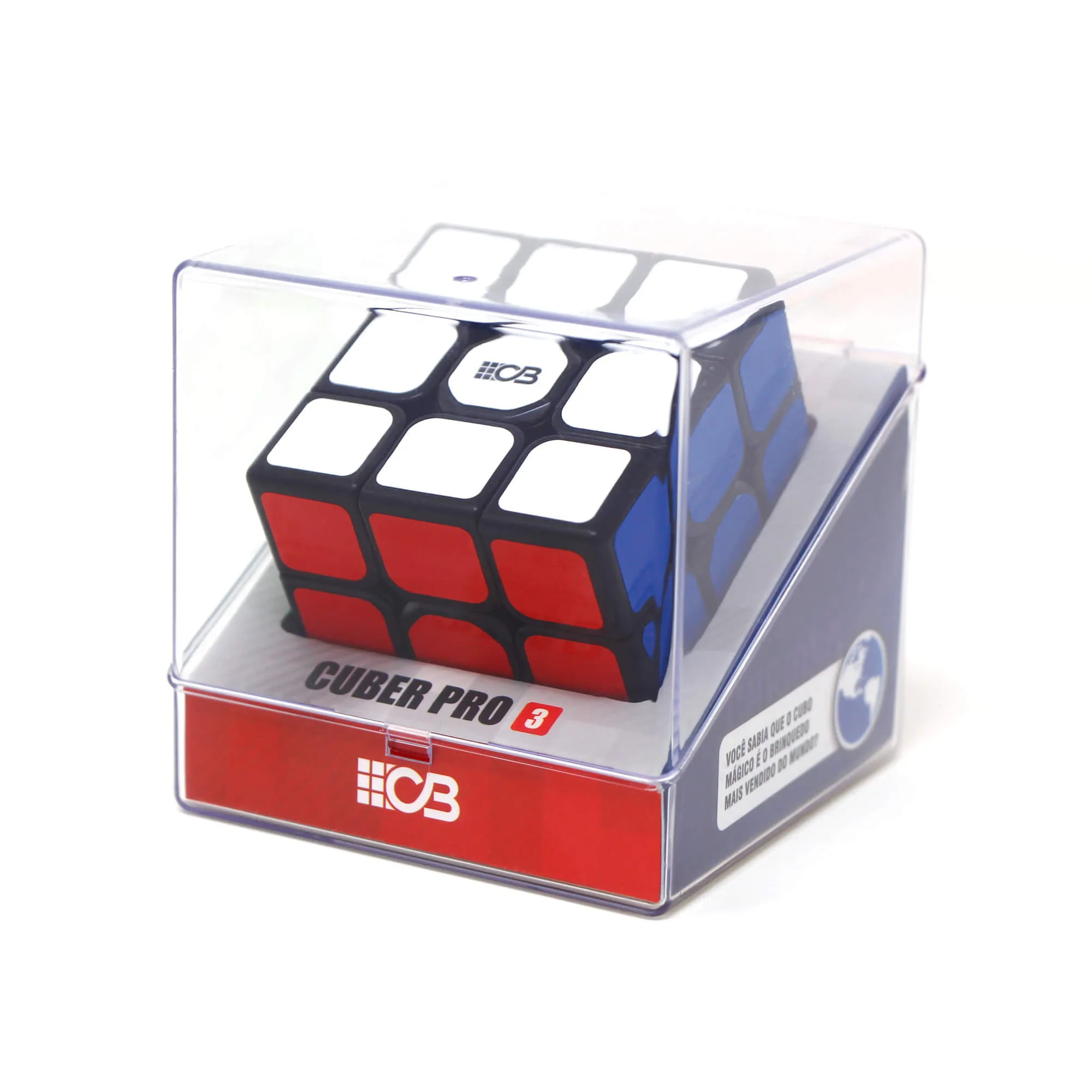 Cubo Mágico Profissional 3X3X3 Colorido Original Magic Cube - Moyu