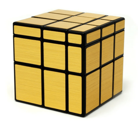 Cubo Mágico Profissional Blocks Dourado