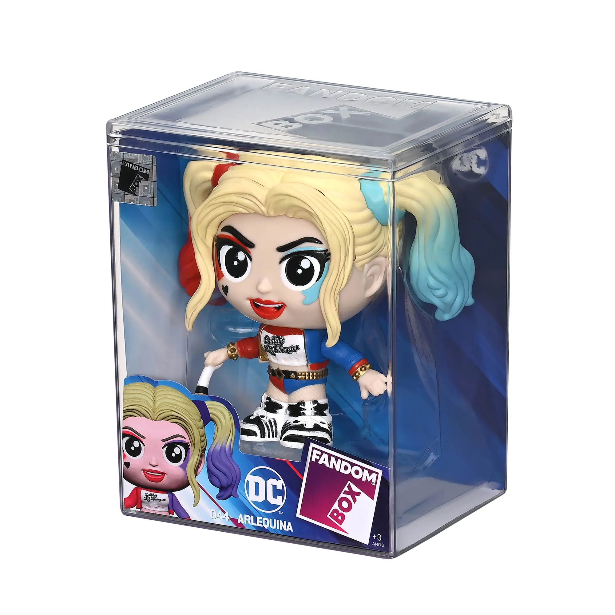 Fandom Box - Liga da Justiça - Arlequina