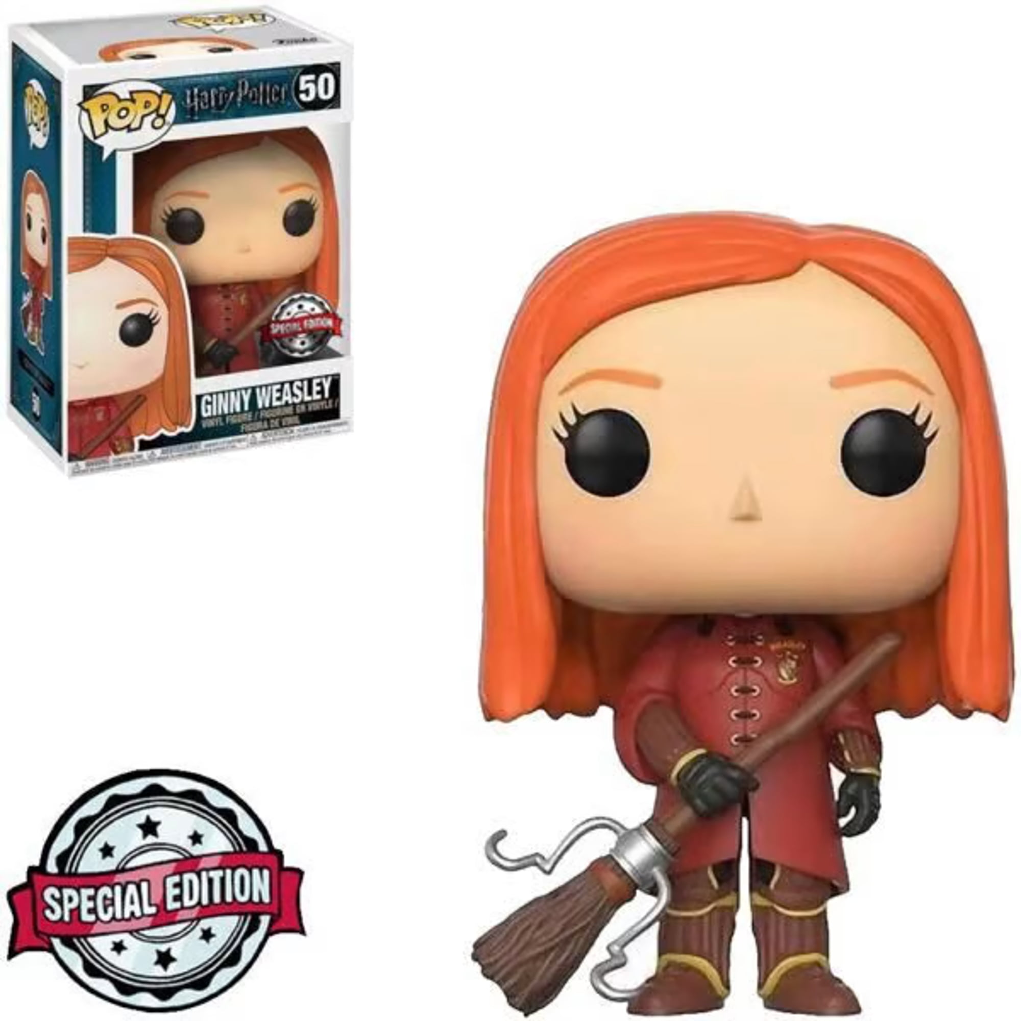 Funko Pop Harry Potter Ginny Weasley With Quidditch Robes