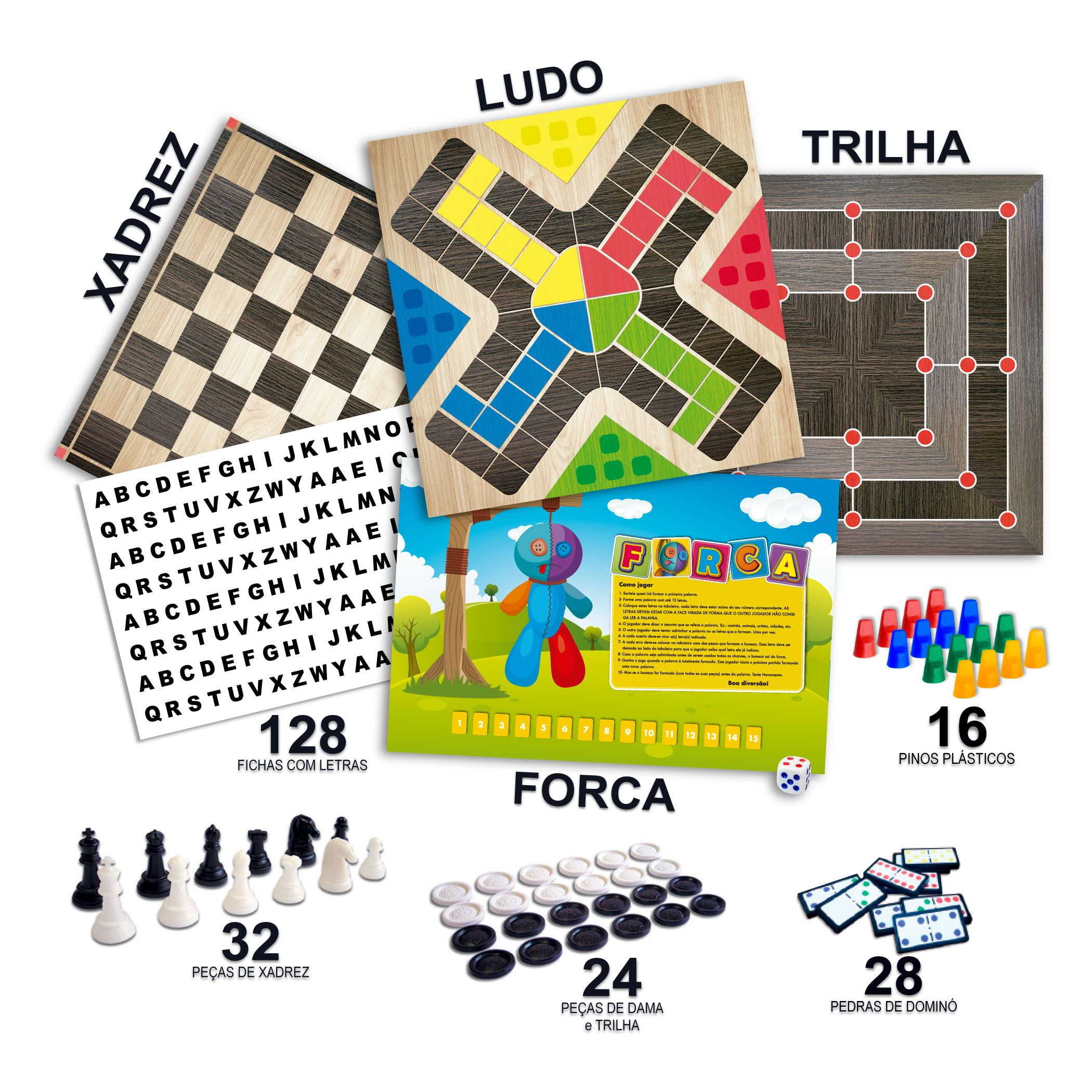 Jogos de tabuleiro clássicos