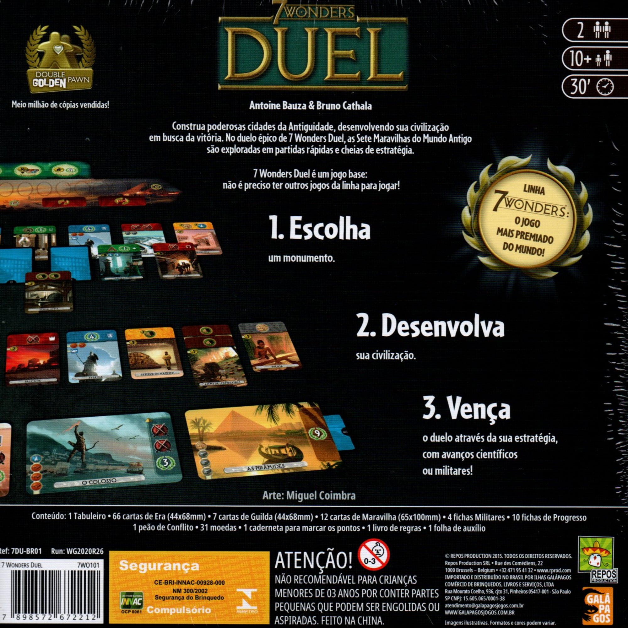 Splendor Duel - Jogo De Tabuleiro 2 Jogadores Galápagos