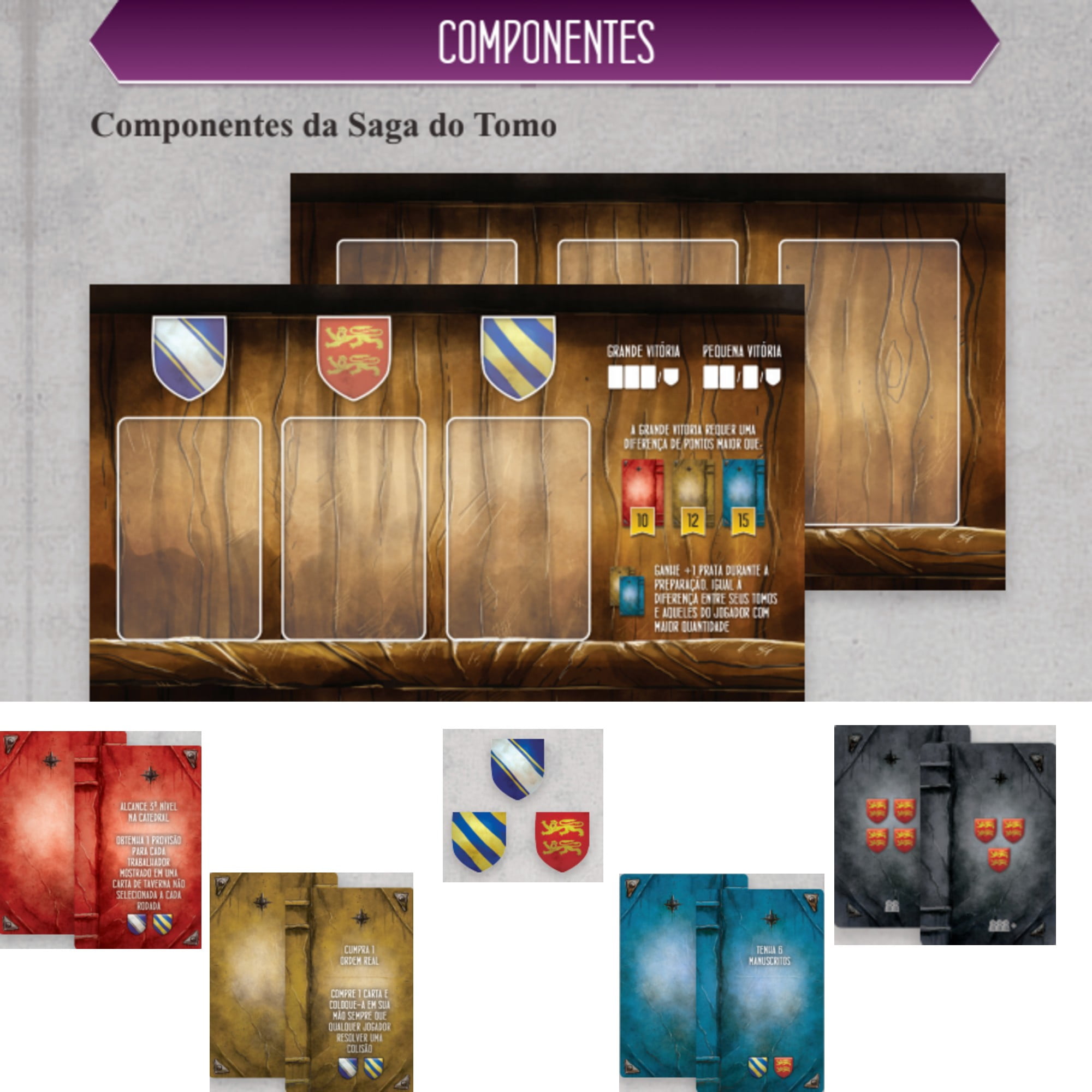 Combo Jogo Troyes + Expansão + Sleeves - Bravo Jogos