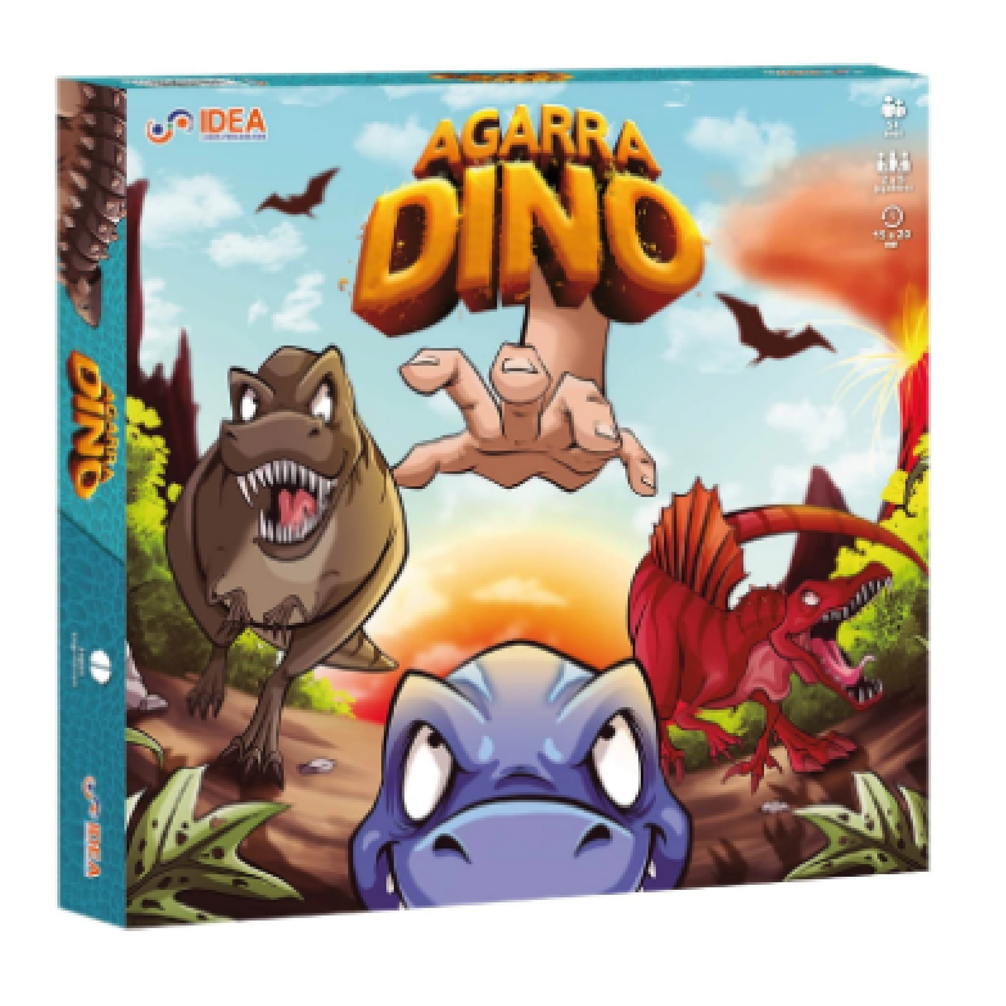 Educa Borras - Dino Danger - Jogo de mesa