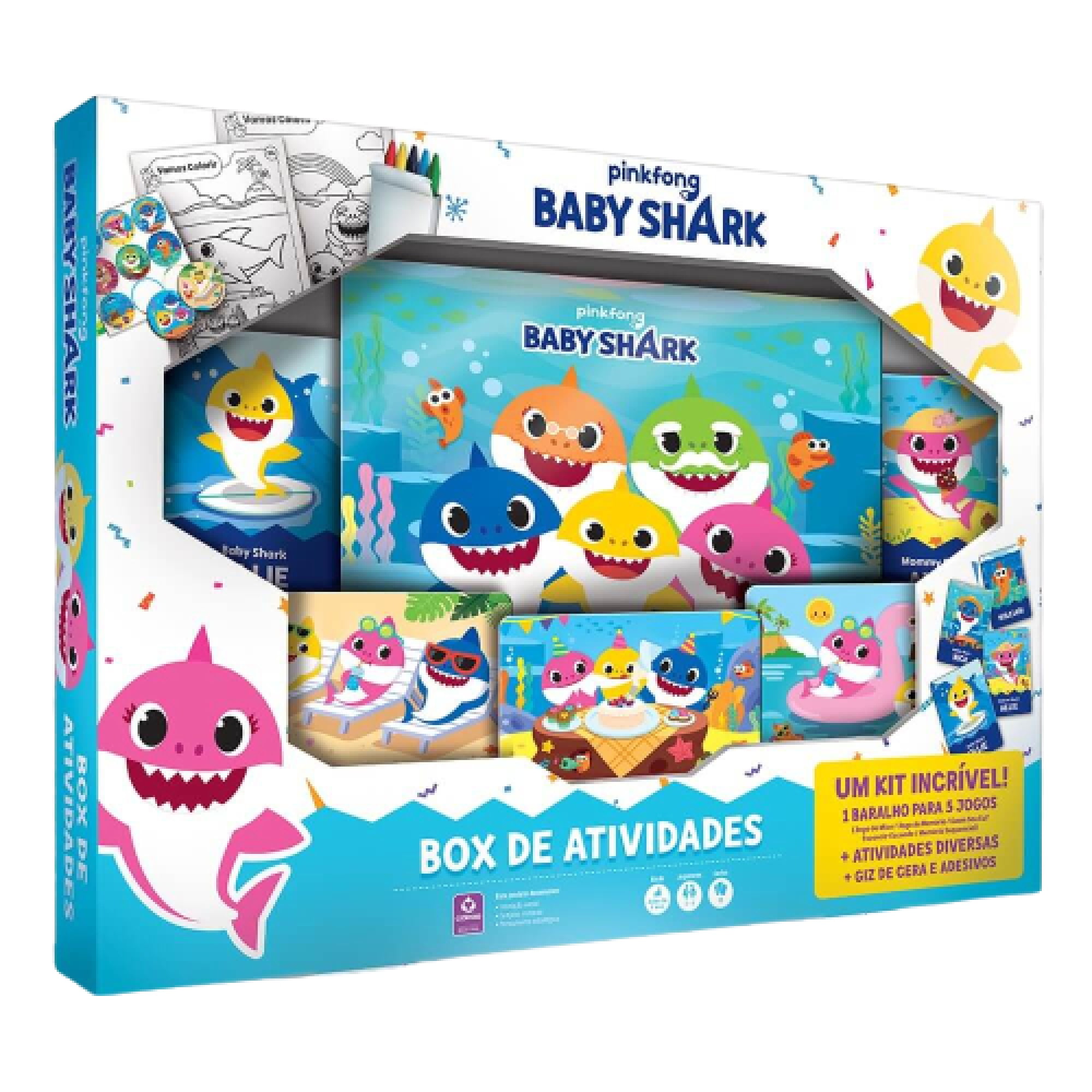 Baby Shark - Box de Atividades