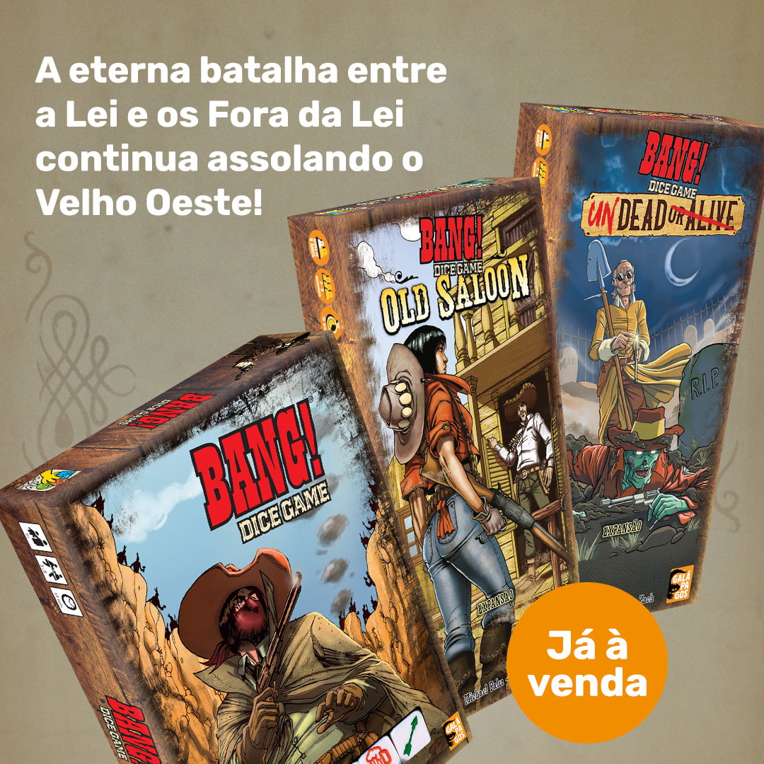 Galápagos, Bang! Dice Game, Jogo de Dados para Amigos, 3 a 8