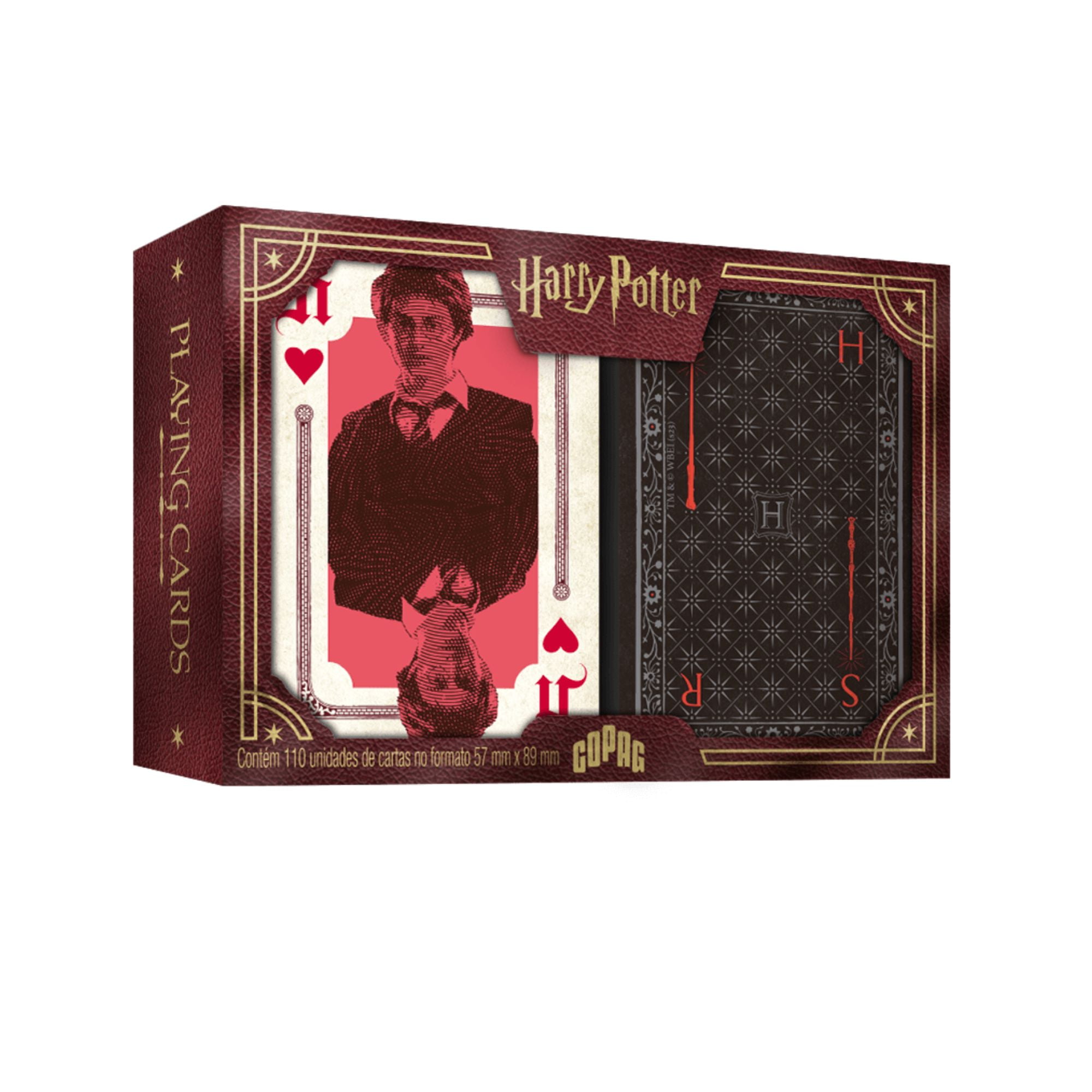 Baralho Harry Potter Estojo Duplo Copag