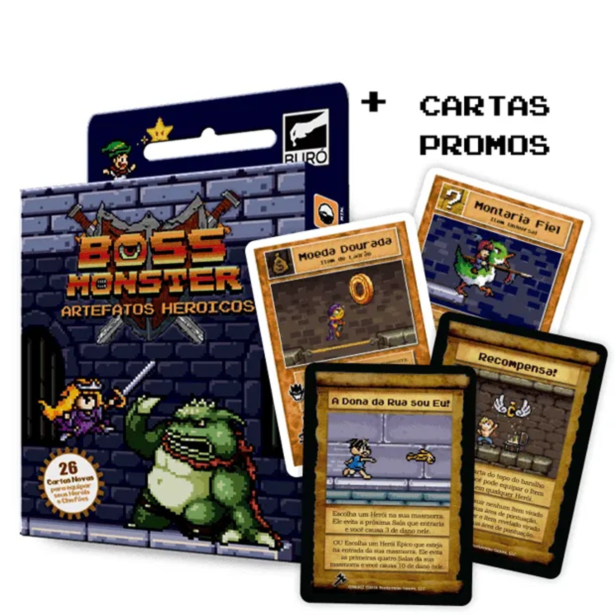 Expansão Boss Monster: Artefatos Heróicos +Promo