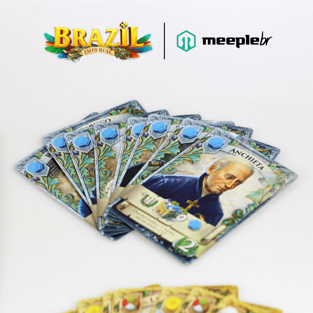 Brazil Imperial Jogo de Tabuleiro Meeple br no Shoptime