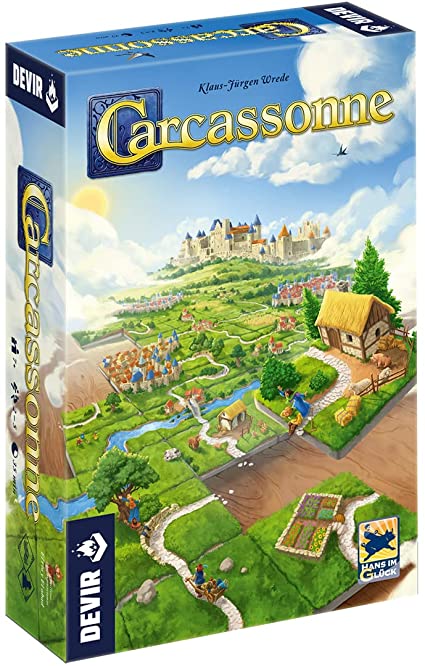 Carcassonne 3ªEdição com 2 mini expansões
