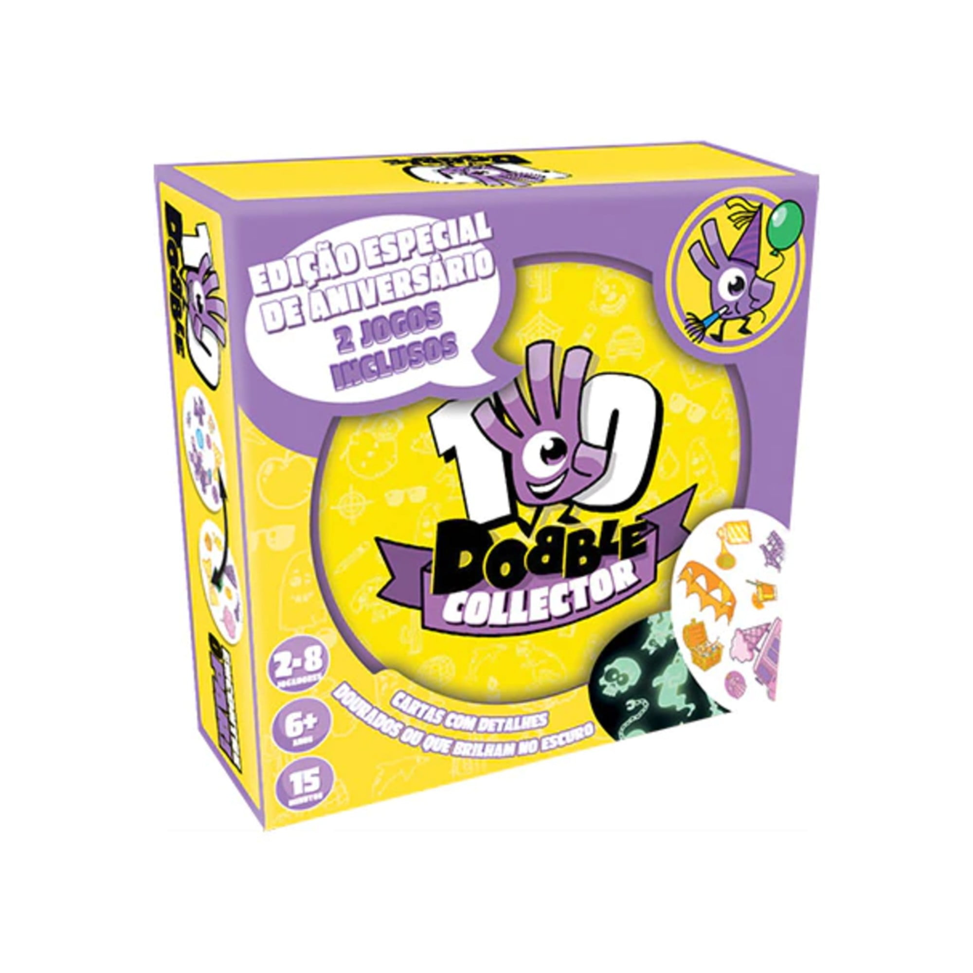 Dobble Jogo De Cartas Party Game Lata Divertido Festa Amigos - R$ 61,72