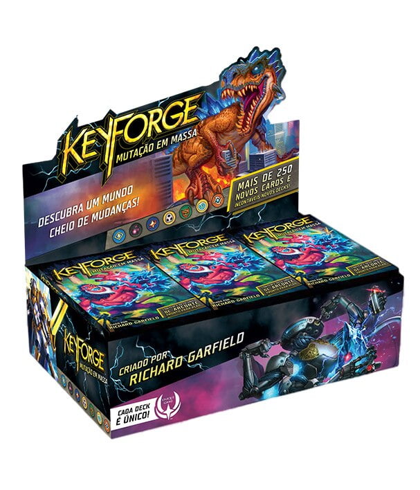 KeyForge: Mutação em Massa - Deck Display (com 12 Decks)