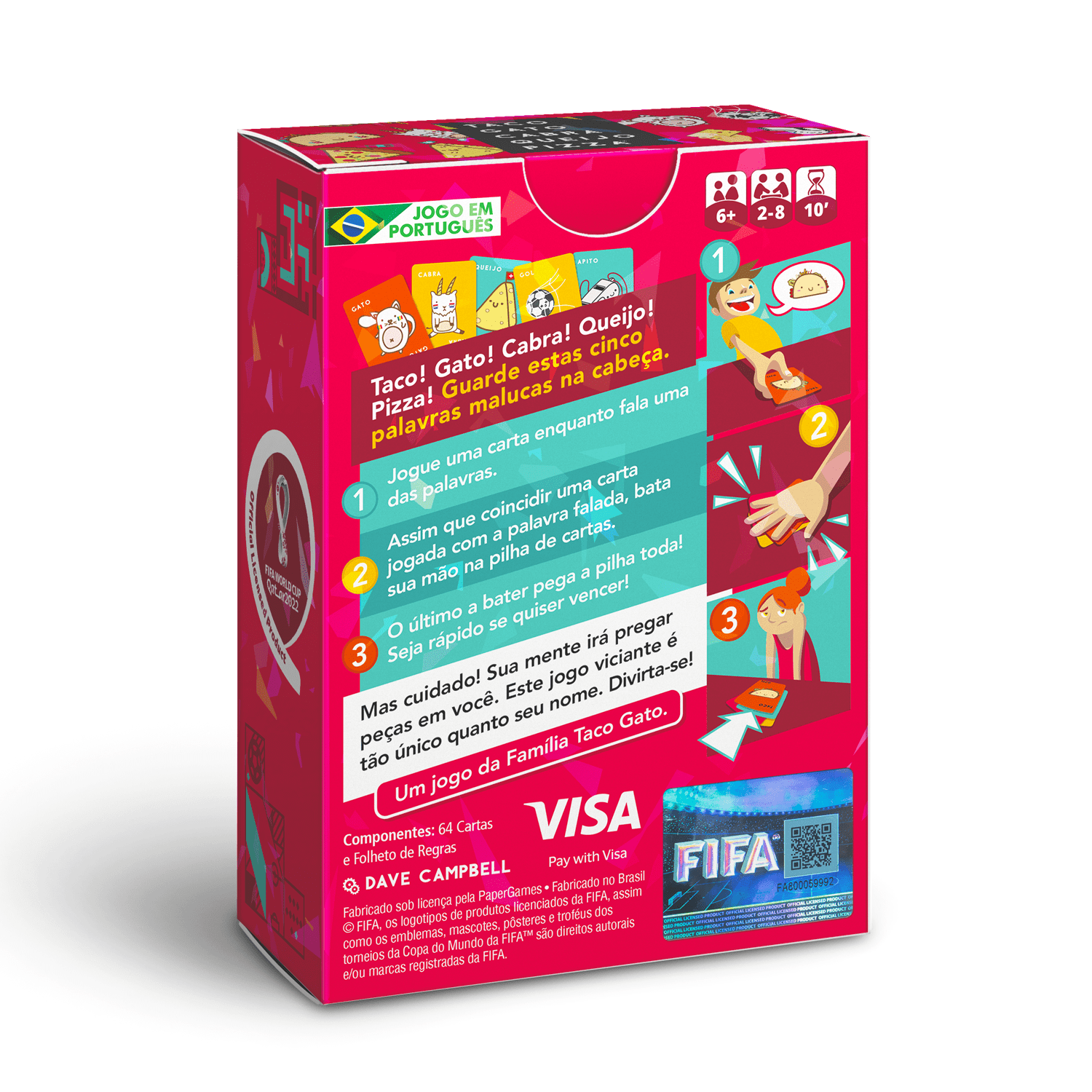 Taco Gato Cabra Queijo Pizza: Fifa World Cup Qatar 2022™ Edition