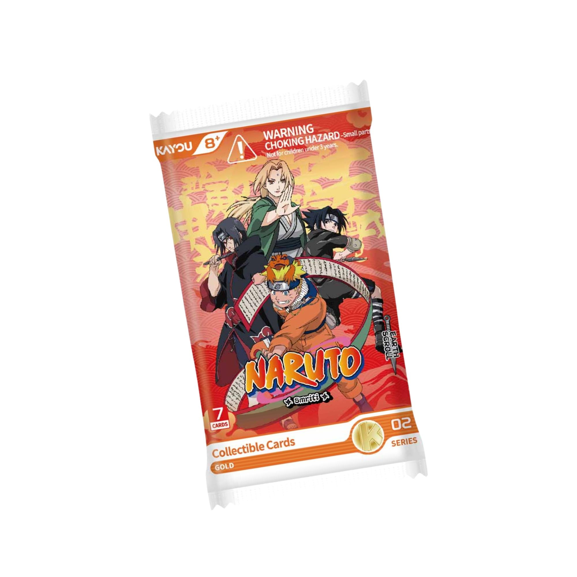 Naruto - Booster Individual Earth Scroll - Série 2 ( Inglês)