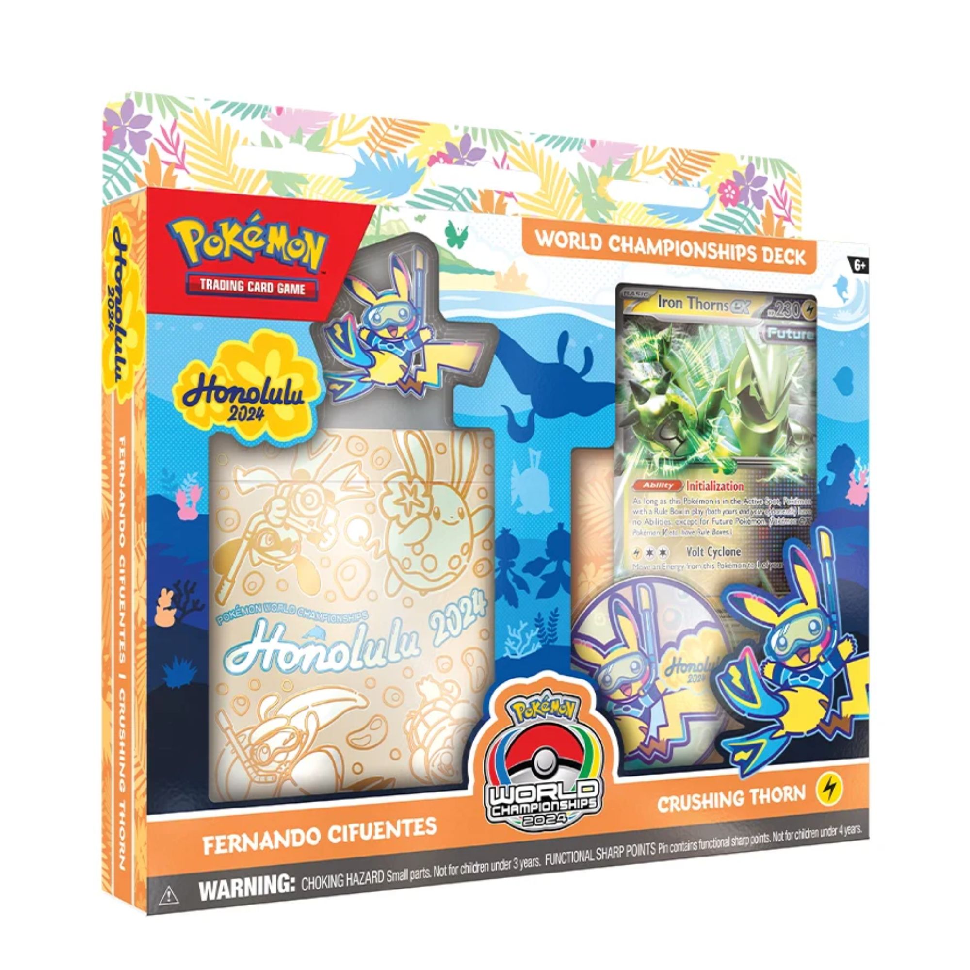 Pokémon :  World championships Deck Honolulu 2024 - Fernando Cifuentes - Crushing Thorn (Inglês)