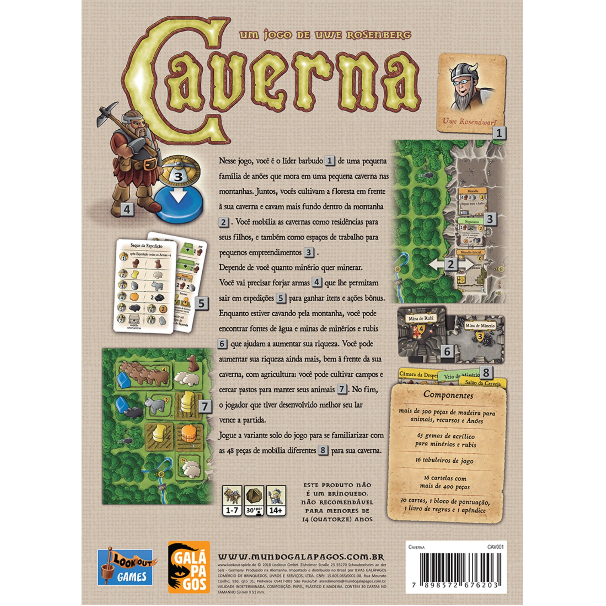 Jogo Caverna  Compara Jogos