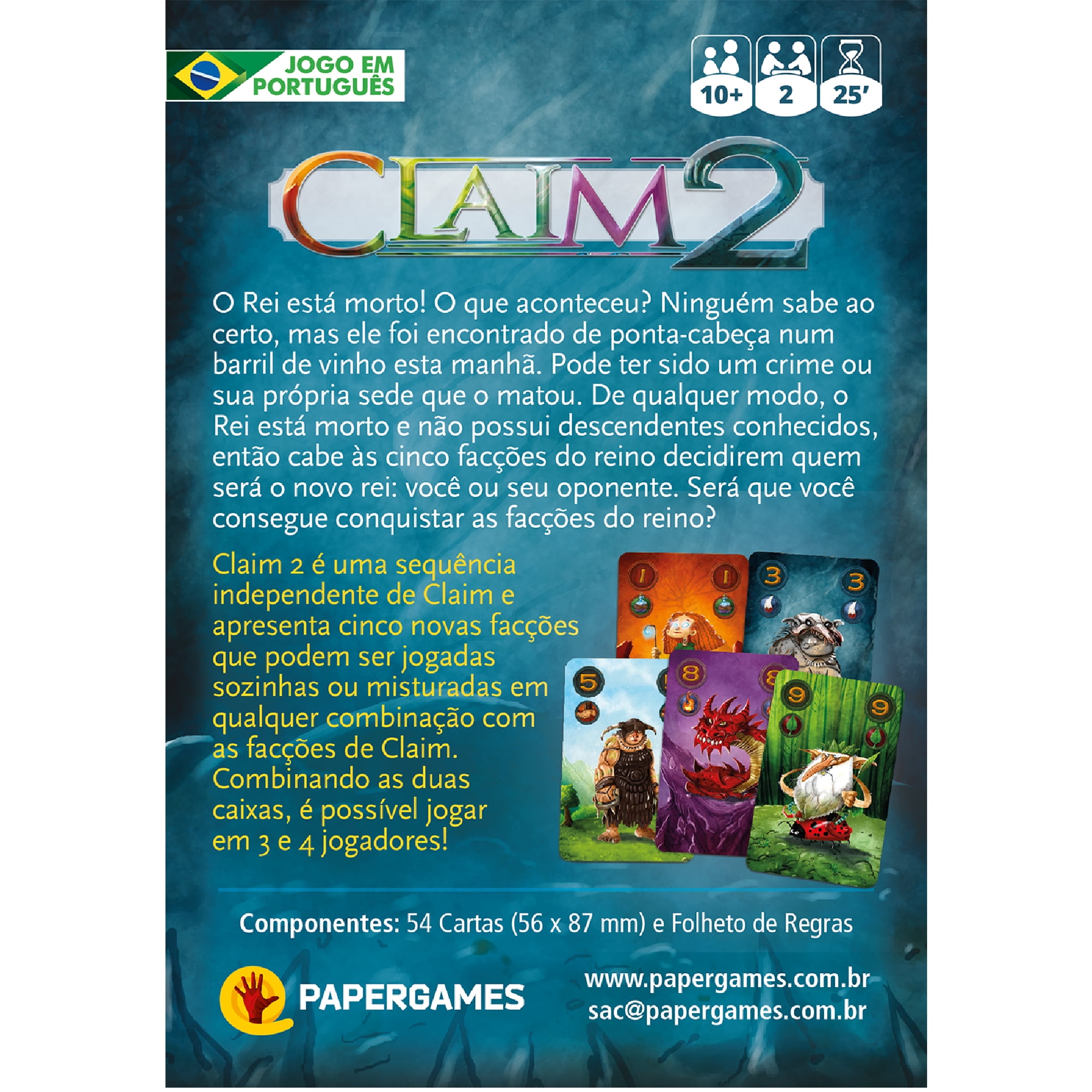 Comprar Para dois Jogadores ou mais em Rei dos Games