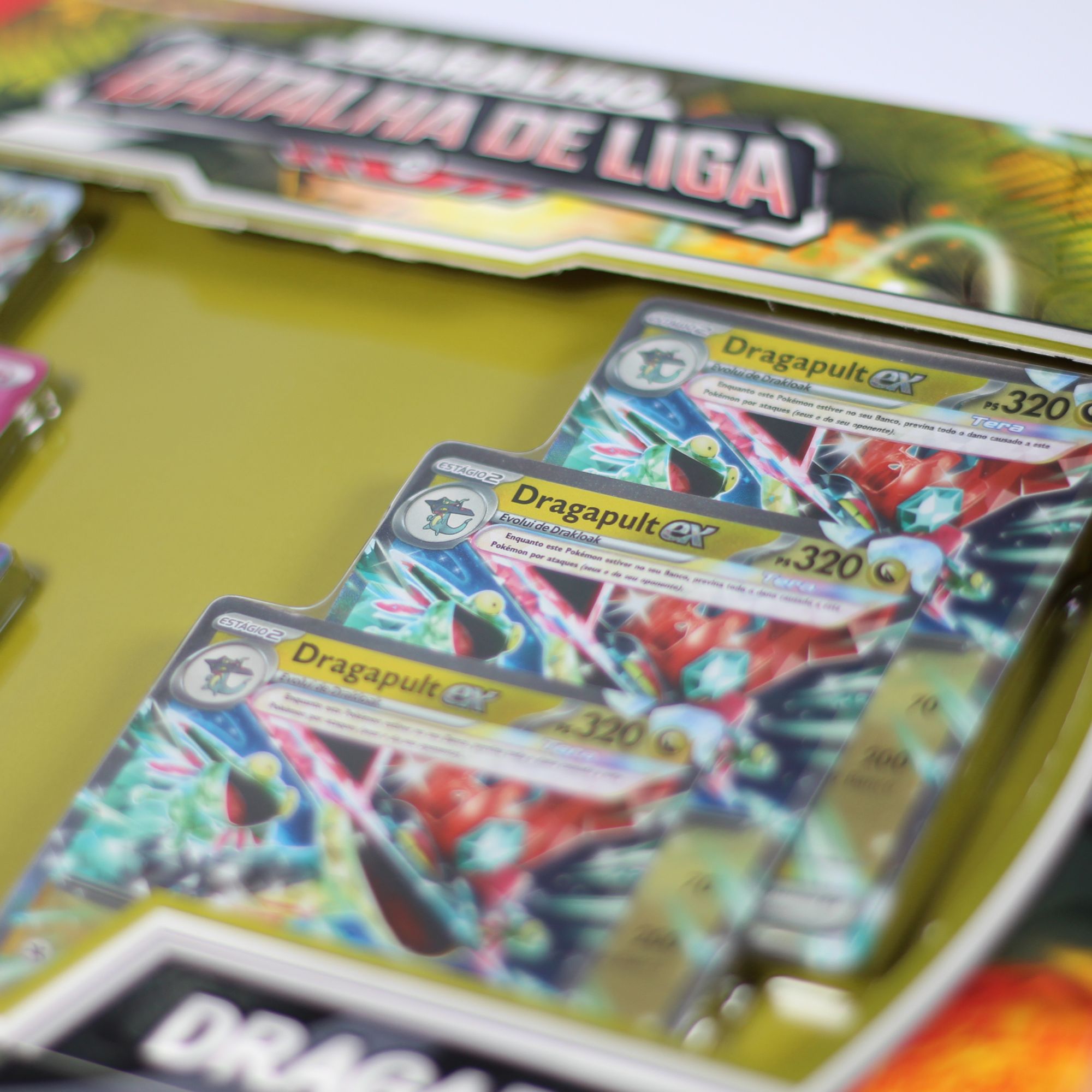 Pokémon : Baralho Batalha de Liga - Dragapult ex - Bravo Jogos