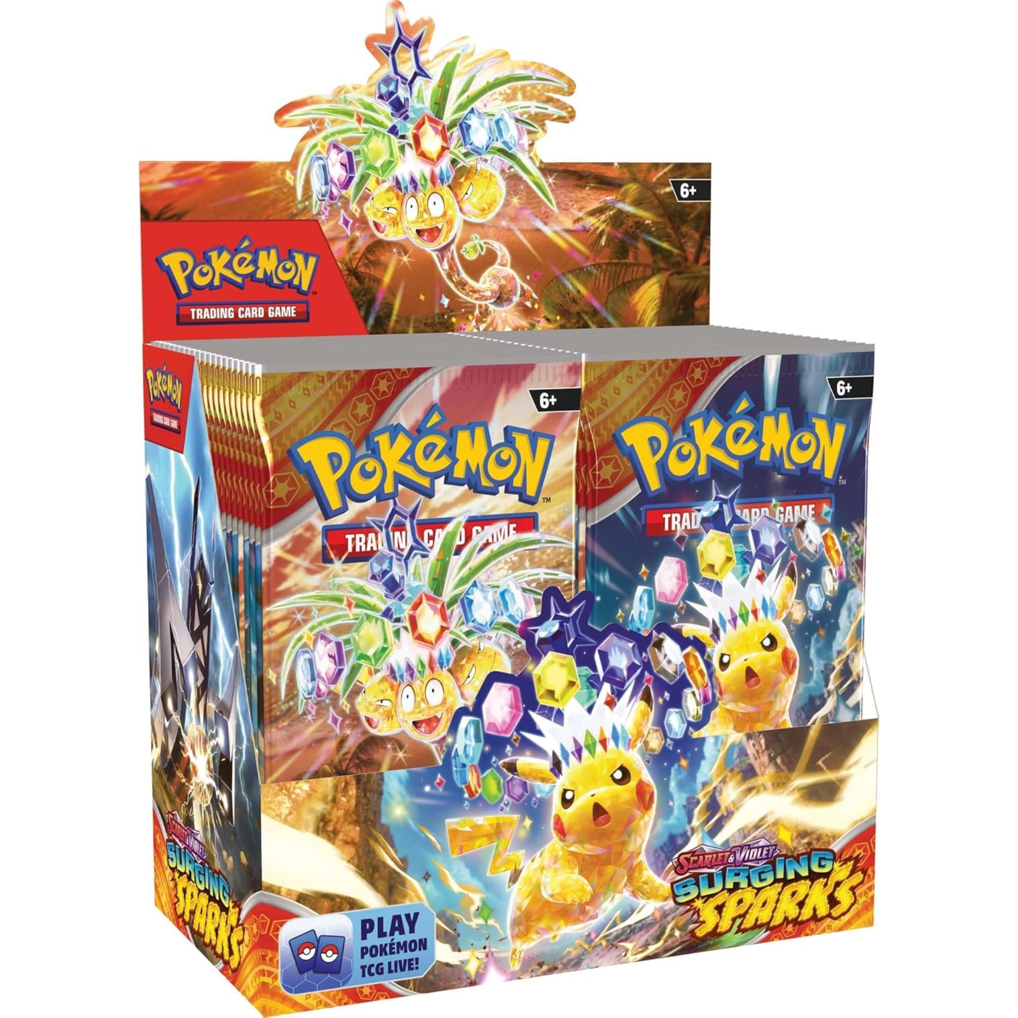 Pokémon : Caixa de Boosters - Surging Sparks (Inglês)