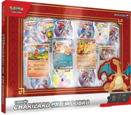 Pokémon : Coleção Charizard ex Em Dobro