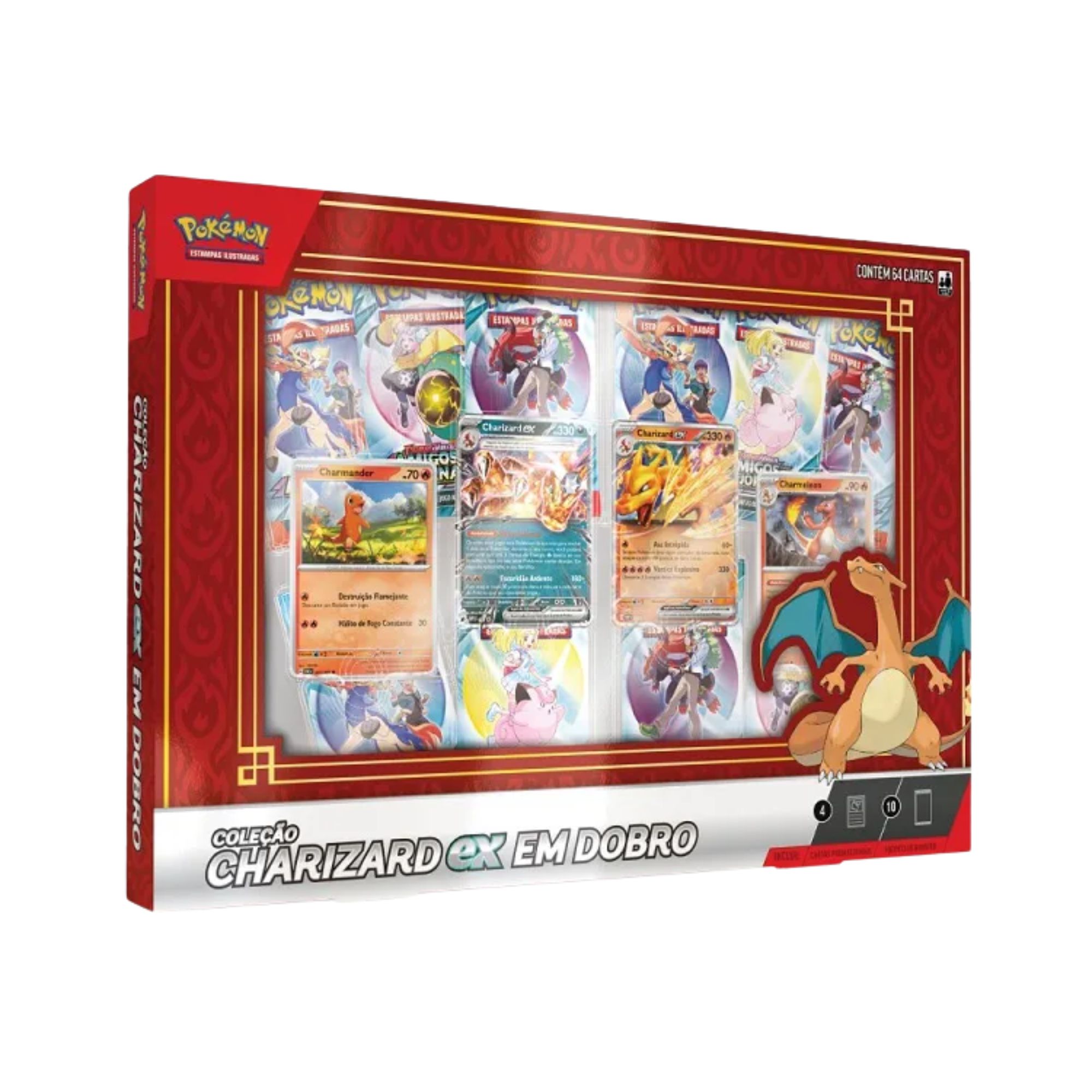 Pokémon : Coleção Charizard ex Em Dobro