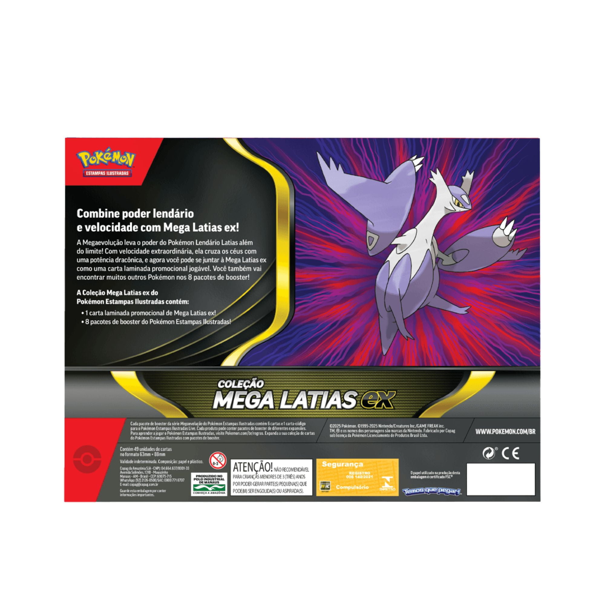 Pokémon : Coleção Mega Latias ex ( Português) - Bravo Jogos