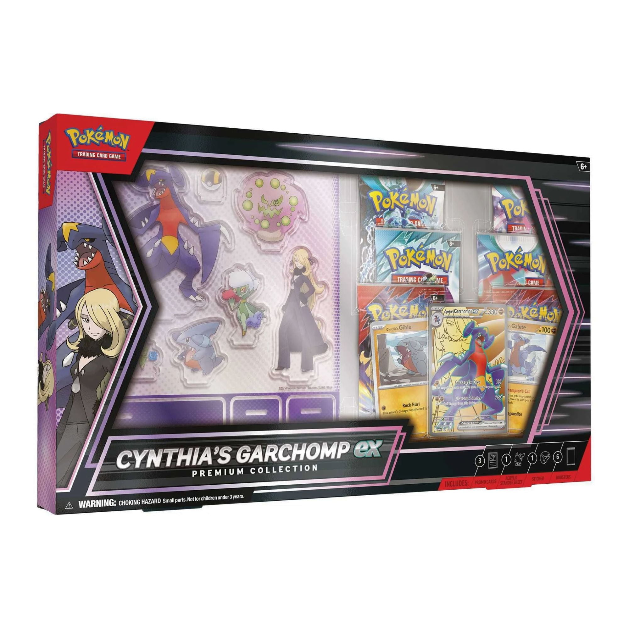 Pokémon : Cynthia's Garchomp ex - Premium Collection - Inglês