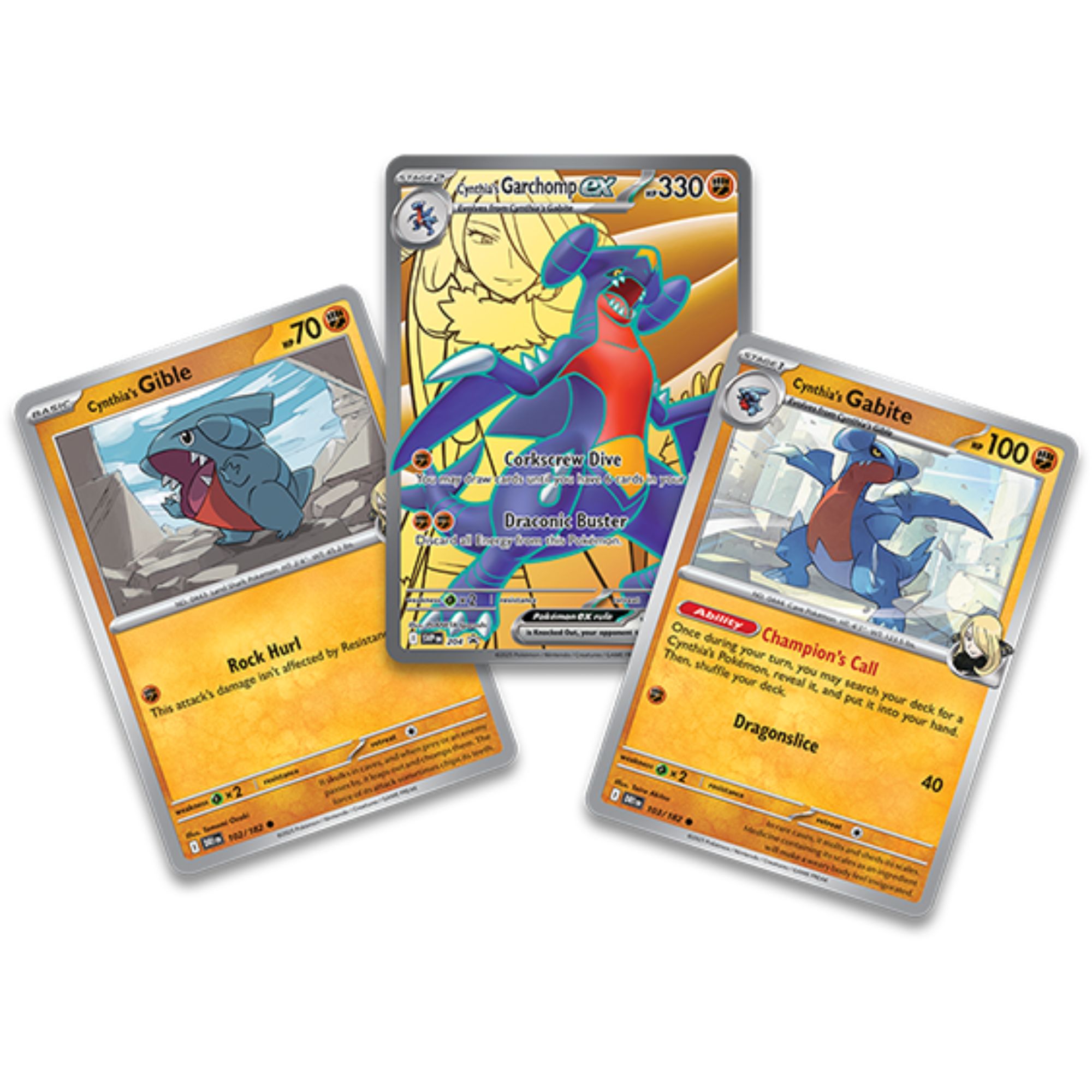 Pokémon : Cynthia's Garchomp ex - Premium Collection - Inglês