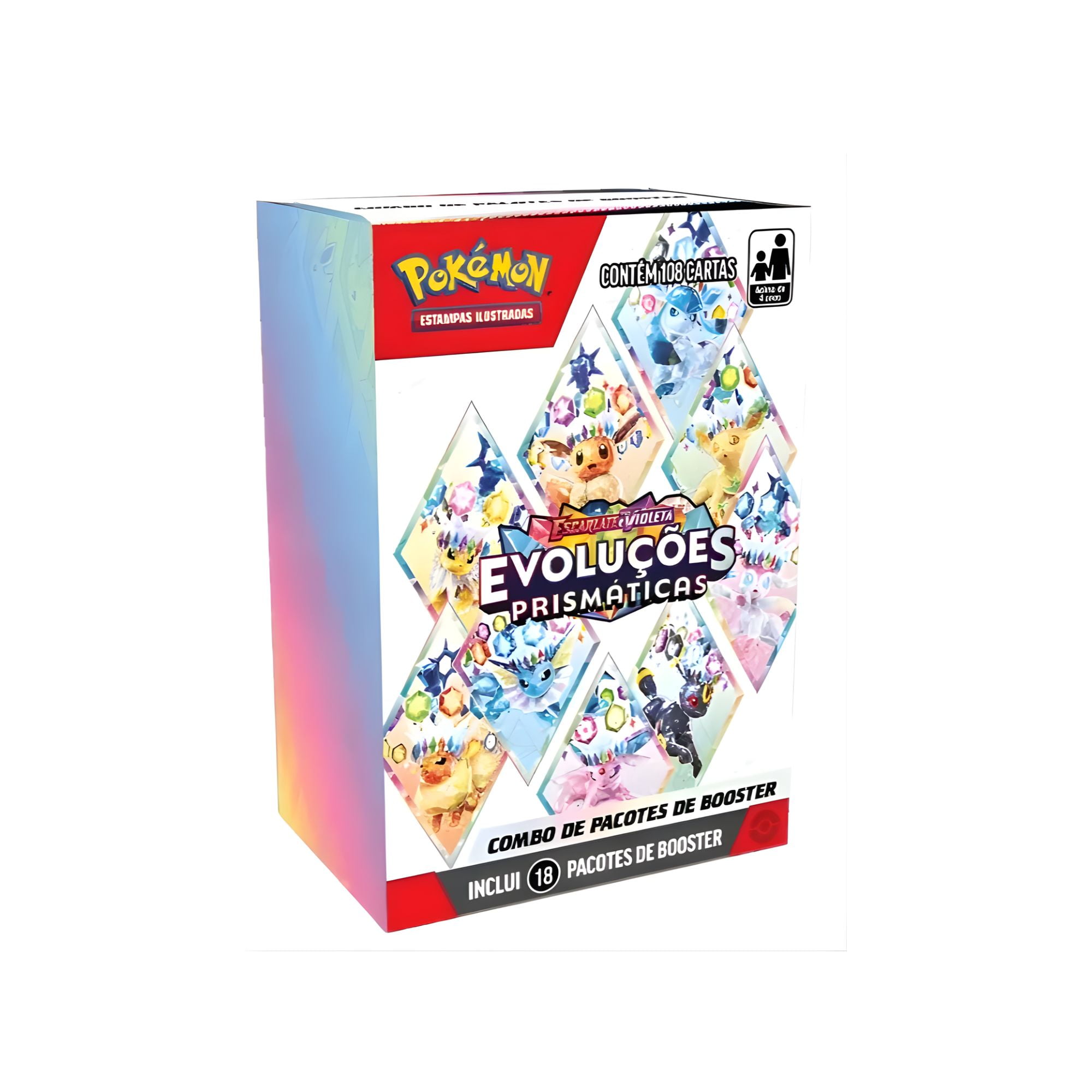 Pokémon : Evoluções Prismáticas  - Combo de Pacotes de Booster (Português)