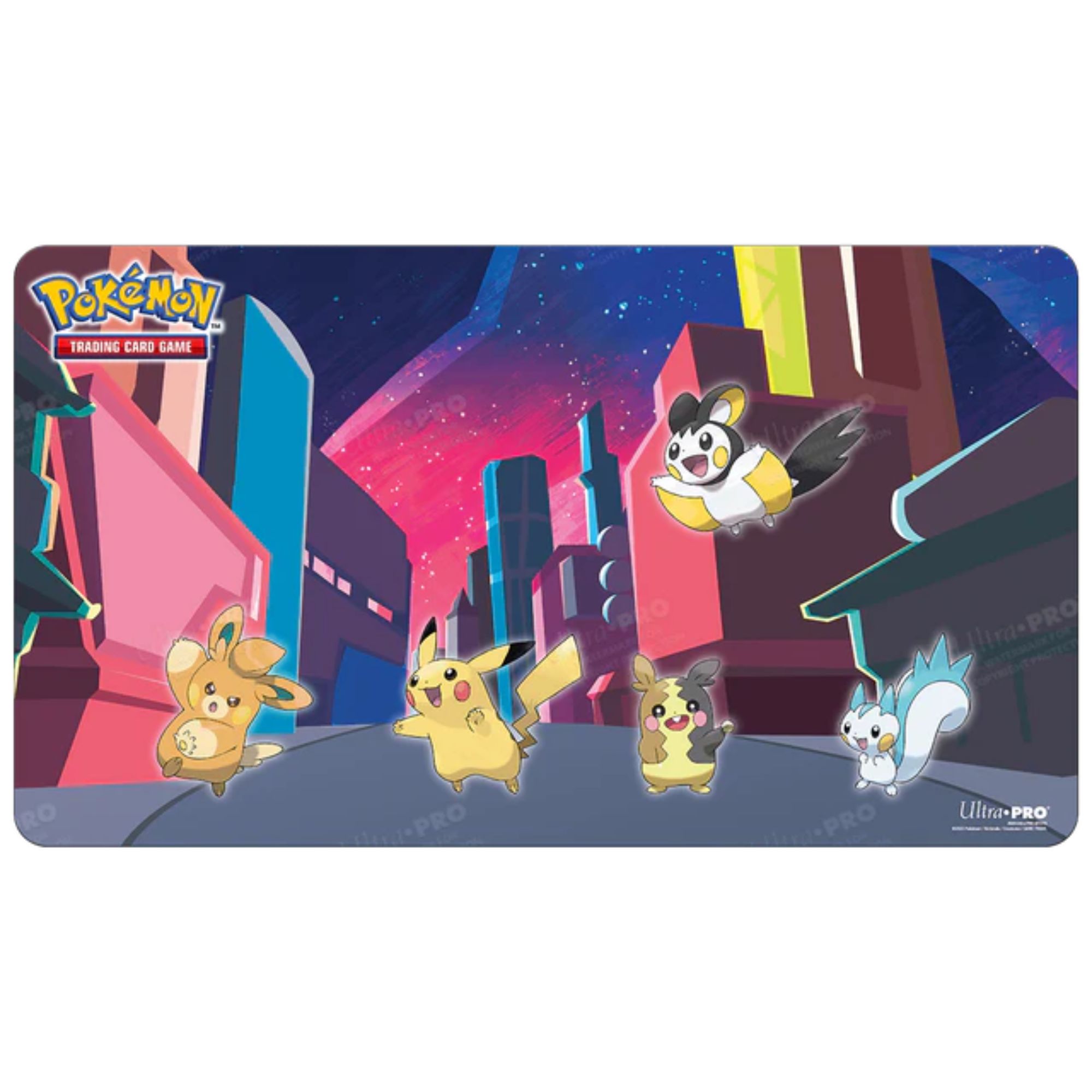 Pokémon : Playmat Shimmering Skyline Pikachu - (Importado)
