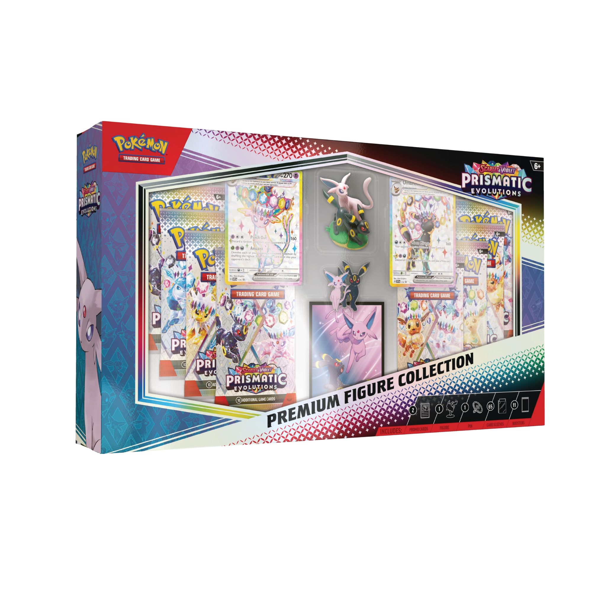 Pokémon : Scarlet & Violet - Prismatic Evolutions Premium Figure Collection ( Inglês)
